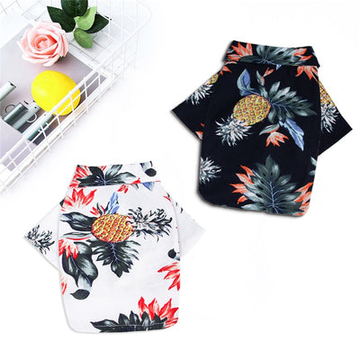 Summer Pet Printed Clothes